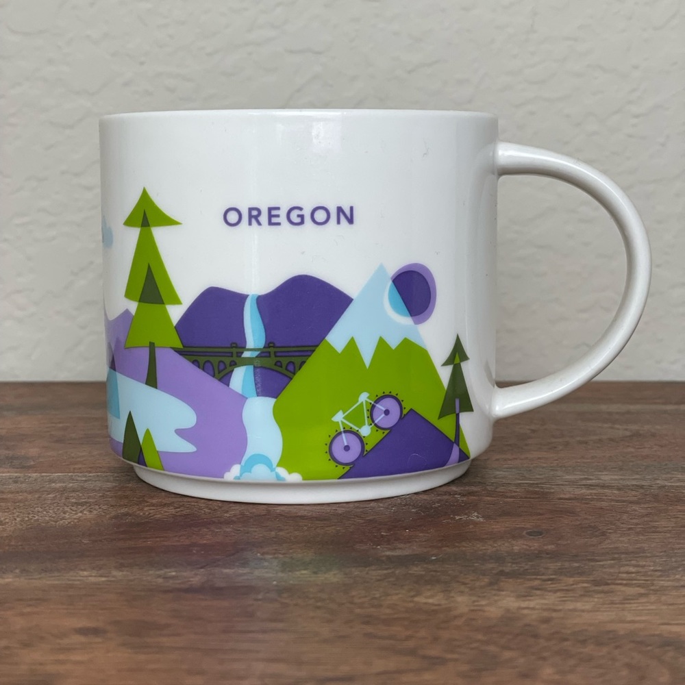 Starbucks You Are Here Collection Oregon